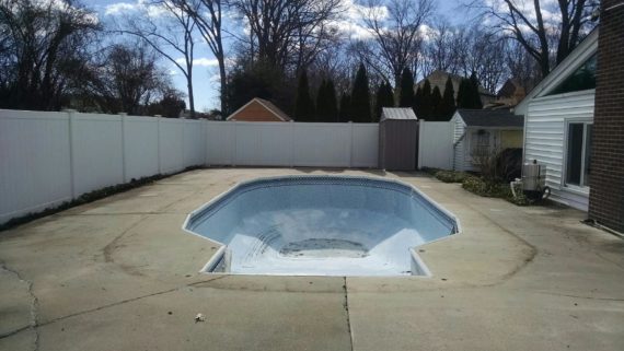 pool removal, pool fill in, swimming pool